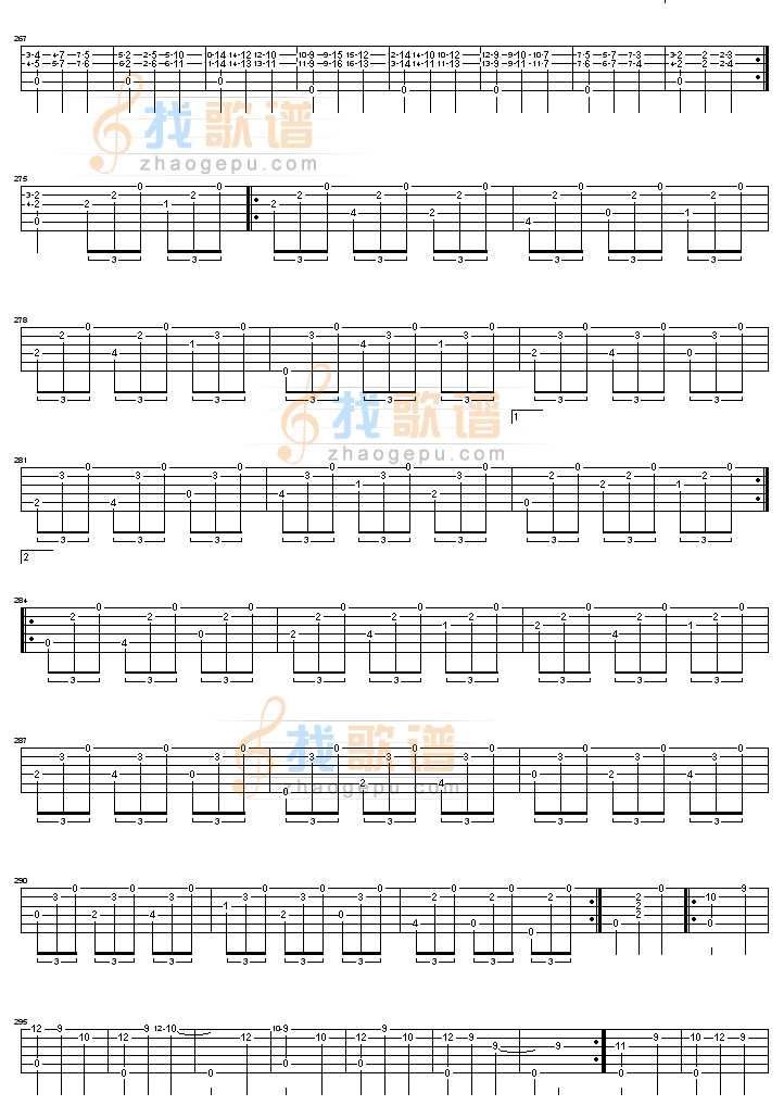 大霍塔舞曲（绝对经典）吉他谱( GTP 六)