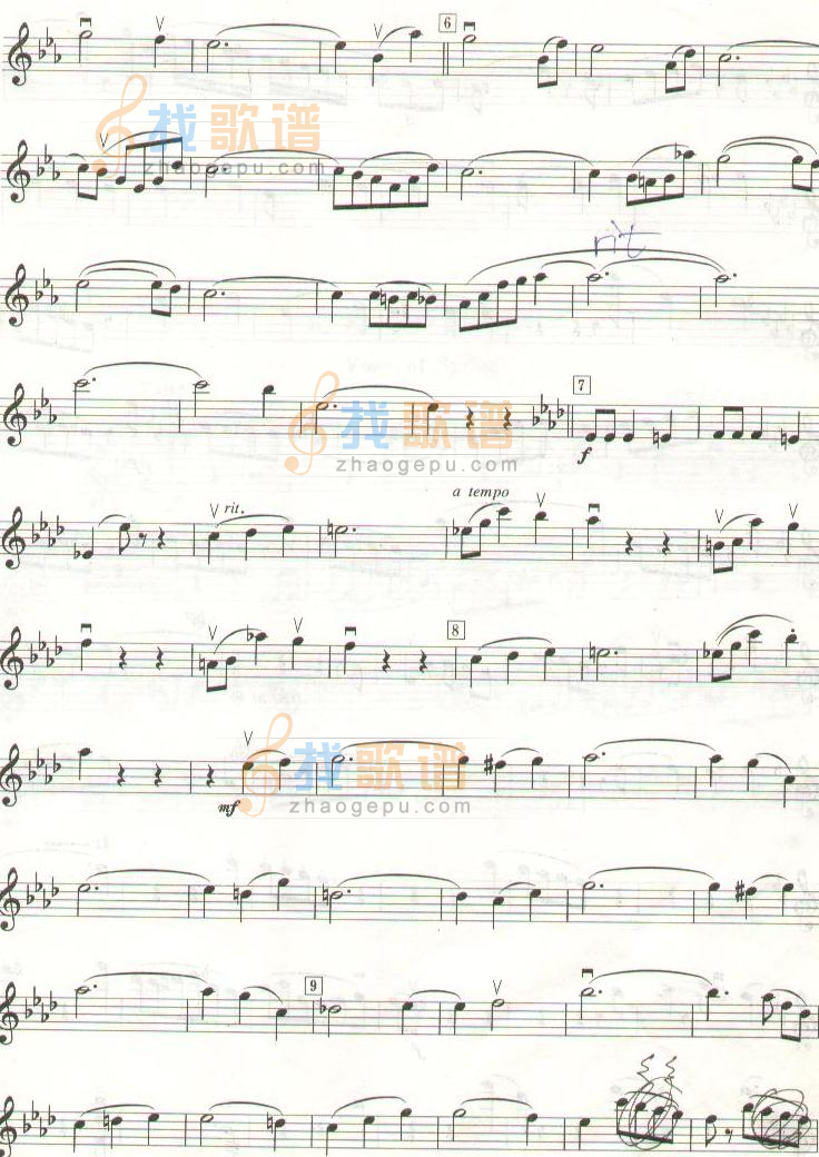 春之声圆舞曲    （约翰·施特劳斯）
