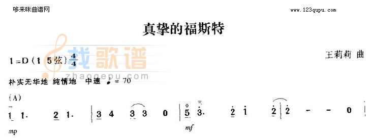 真挚的福斯特