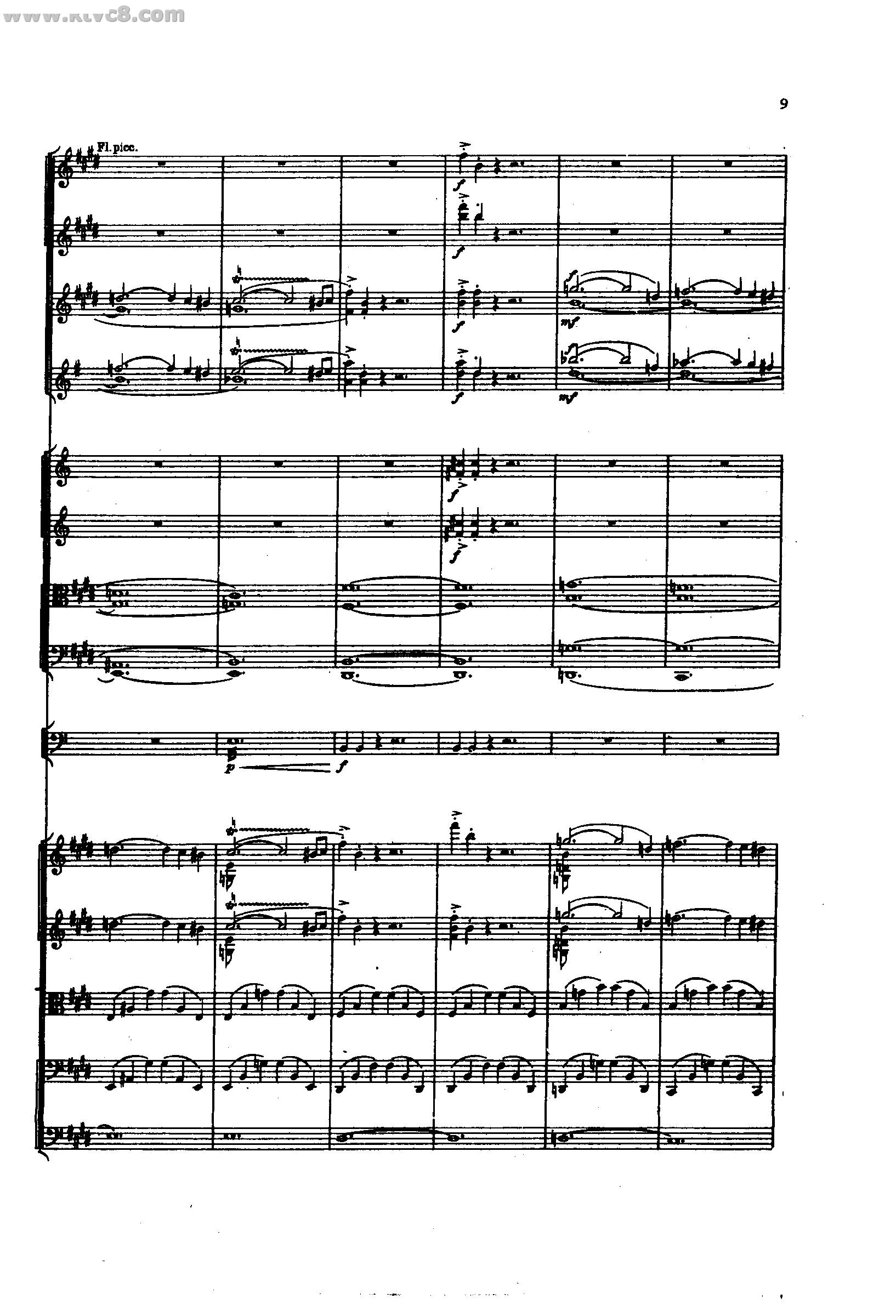 舍赫拉查达交响组曲 作品35（第一部分）