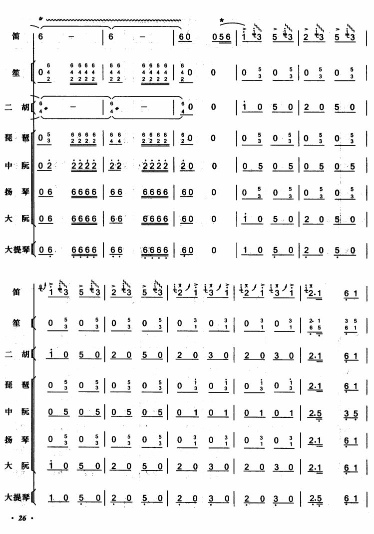 枣园春色（总谱）15