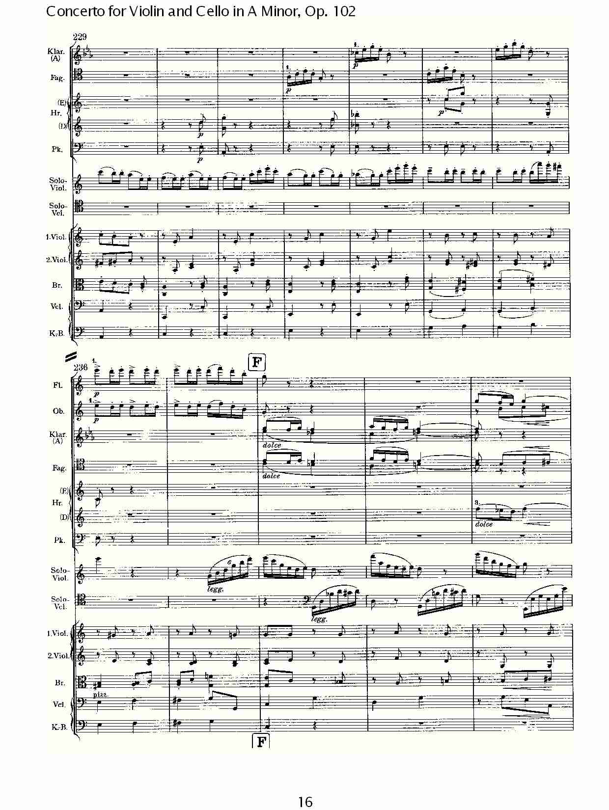 A小调小提琴与大提琴协奏曲, Op.102第三乐章（四）
