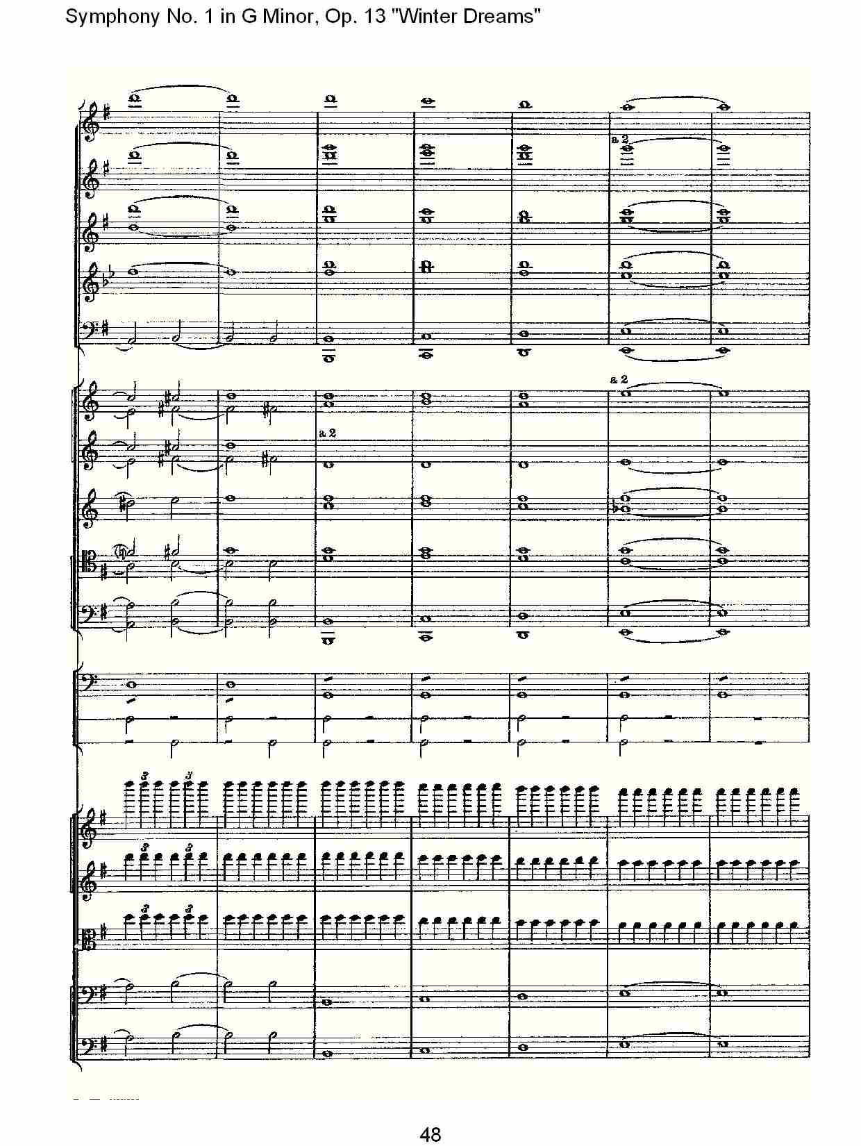 G小调第一交响曲,Op.13冬天的梦幻第四乐章（十）