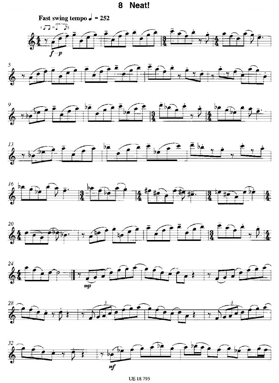 Neat!（12首现代风格练习曲之8）