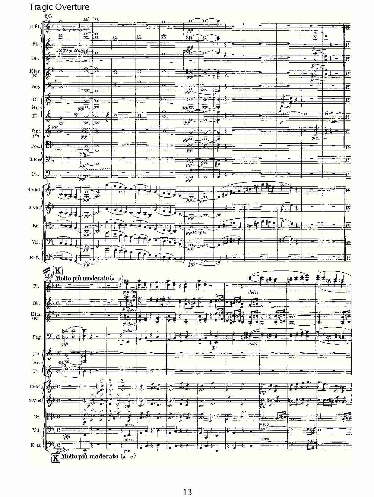 Tragic Overture   悲惨的前奏曲（三）