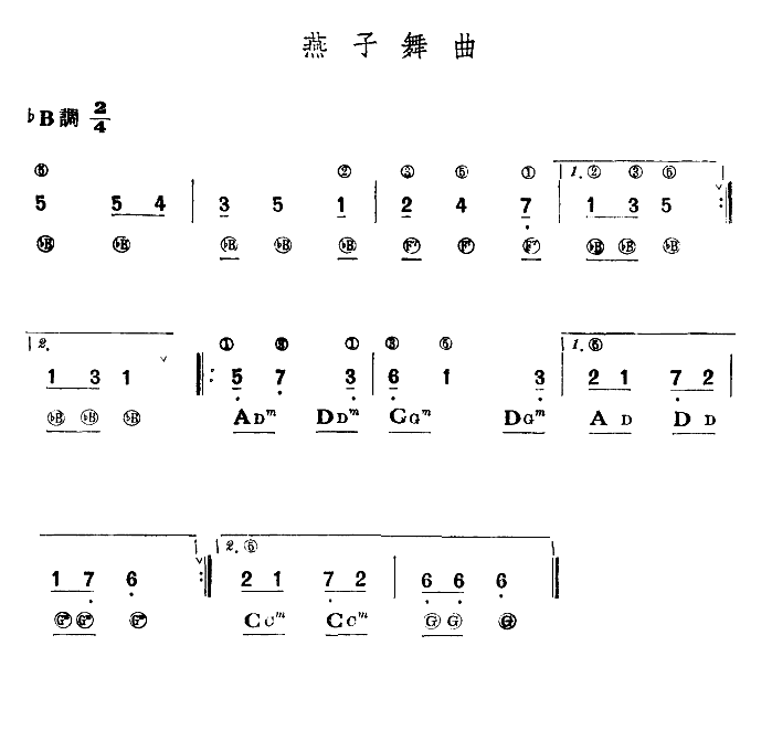 燕子舞曲