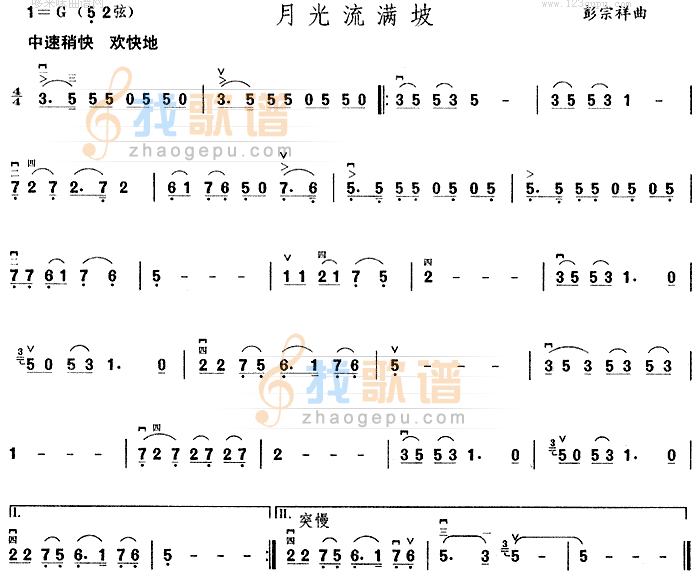 月光流满坡