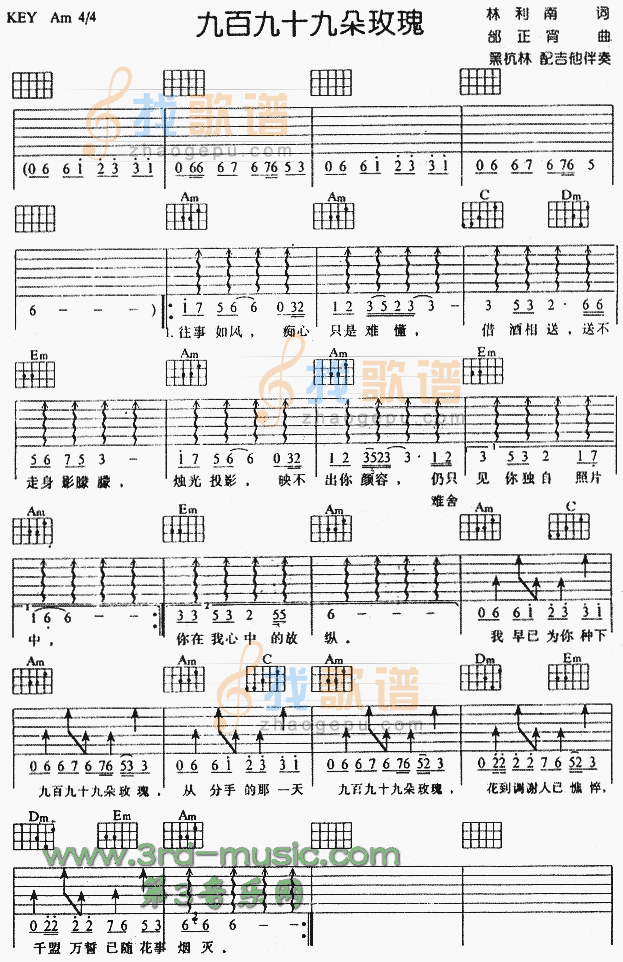 九百九十九朵玫瑰