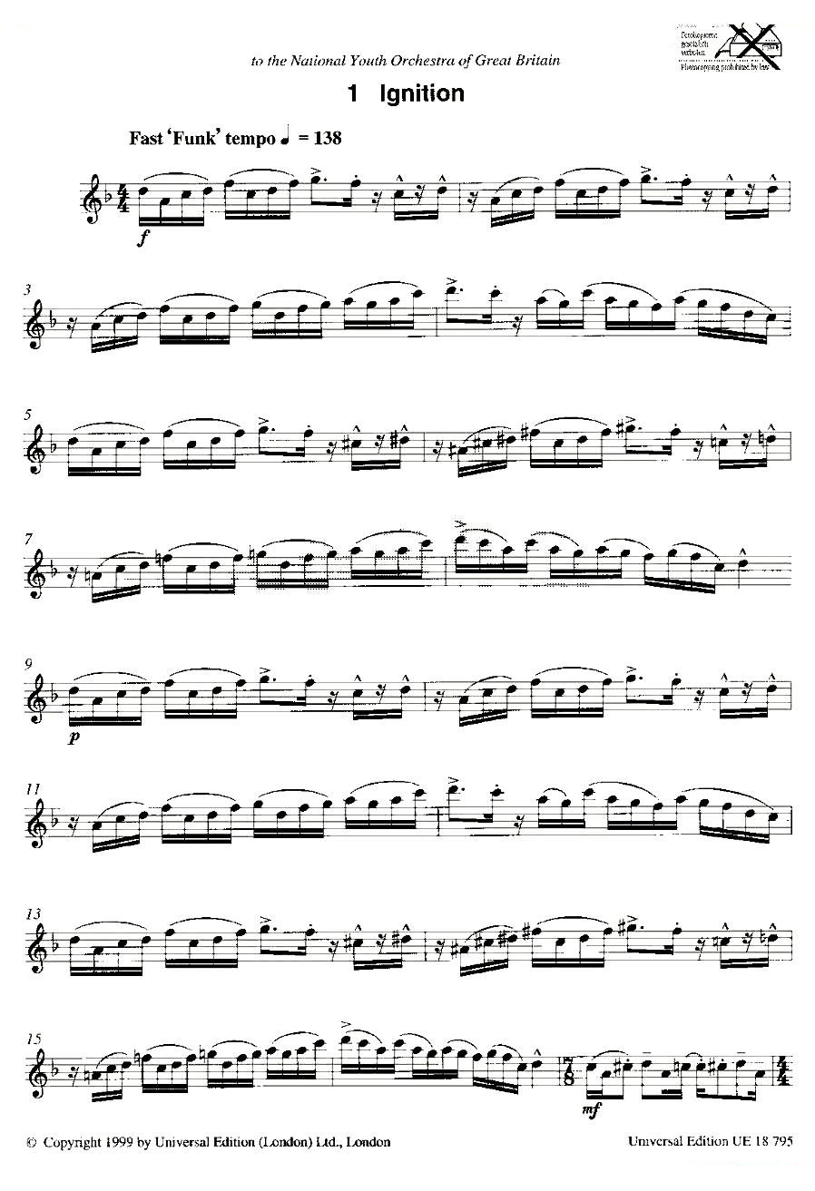 lgnition（12首现代风格练习曲之1）
