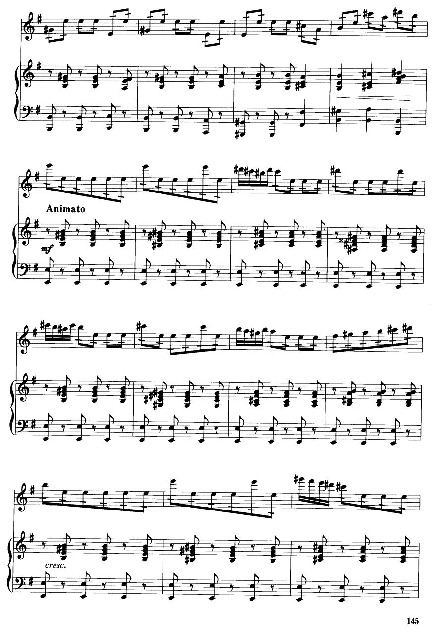 卡门主题幻想曲（钢伴谱）30