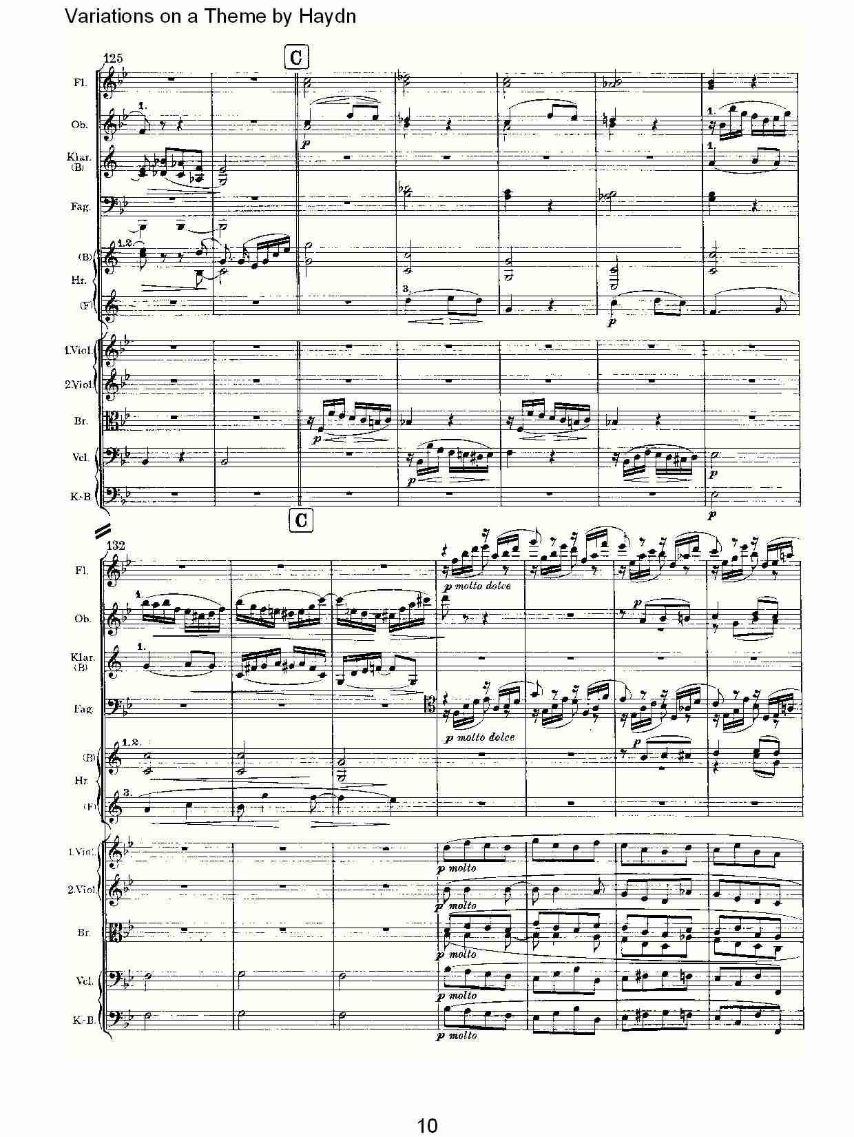 Variations on a Theme by Haydn   海顿主旋律变奏曲（二）