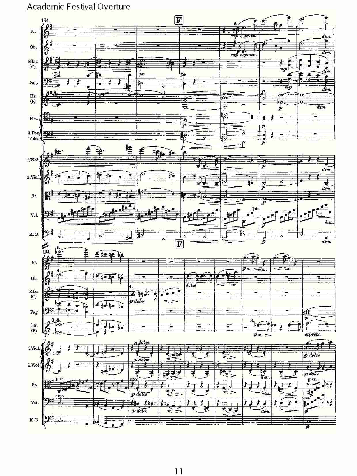 Academic Festival Overture（三）