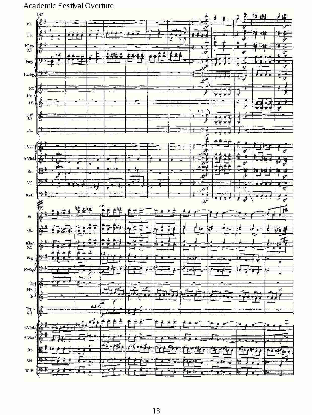Academic Festival Overture（三）