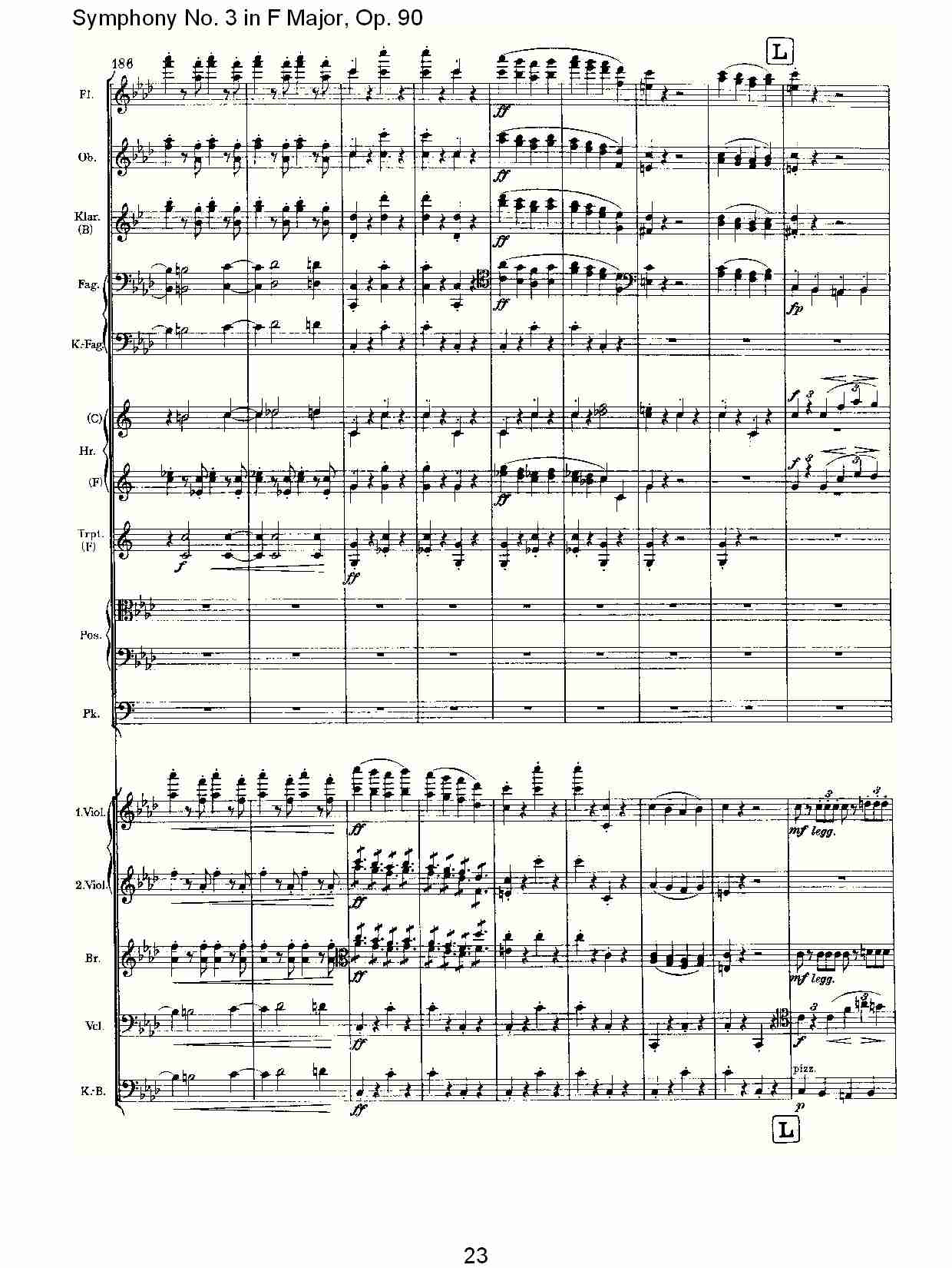 F大调第三交响曲, Op.90第四乐章（五）