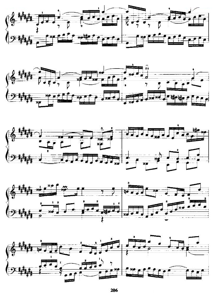 升C大调前奏曲