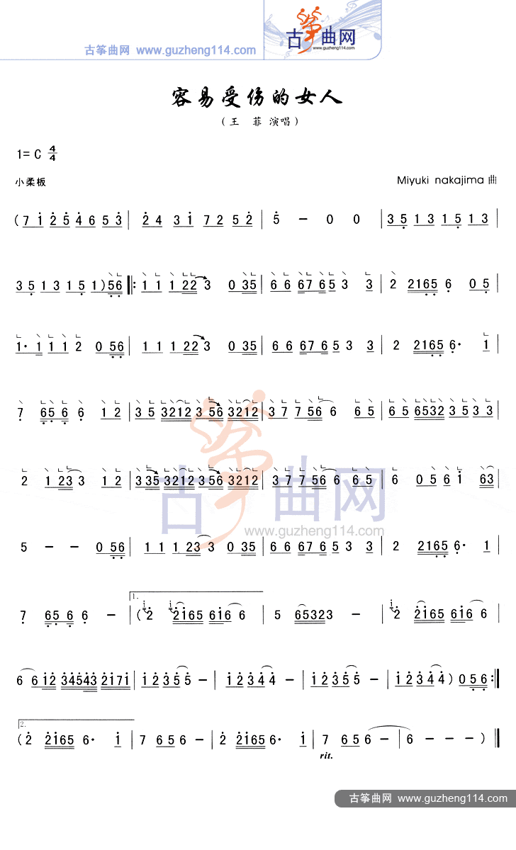 容易受伤的女人