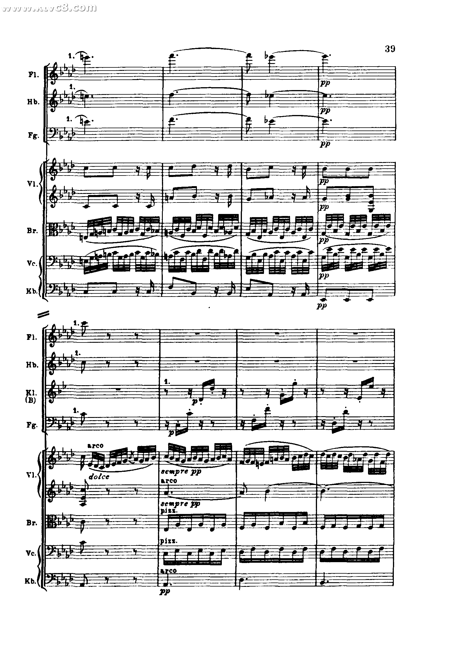 贝多芬第五交响曲 命运（第二乐章）：c 小调作品67