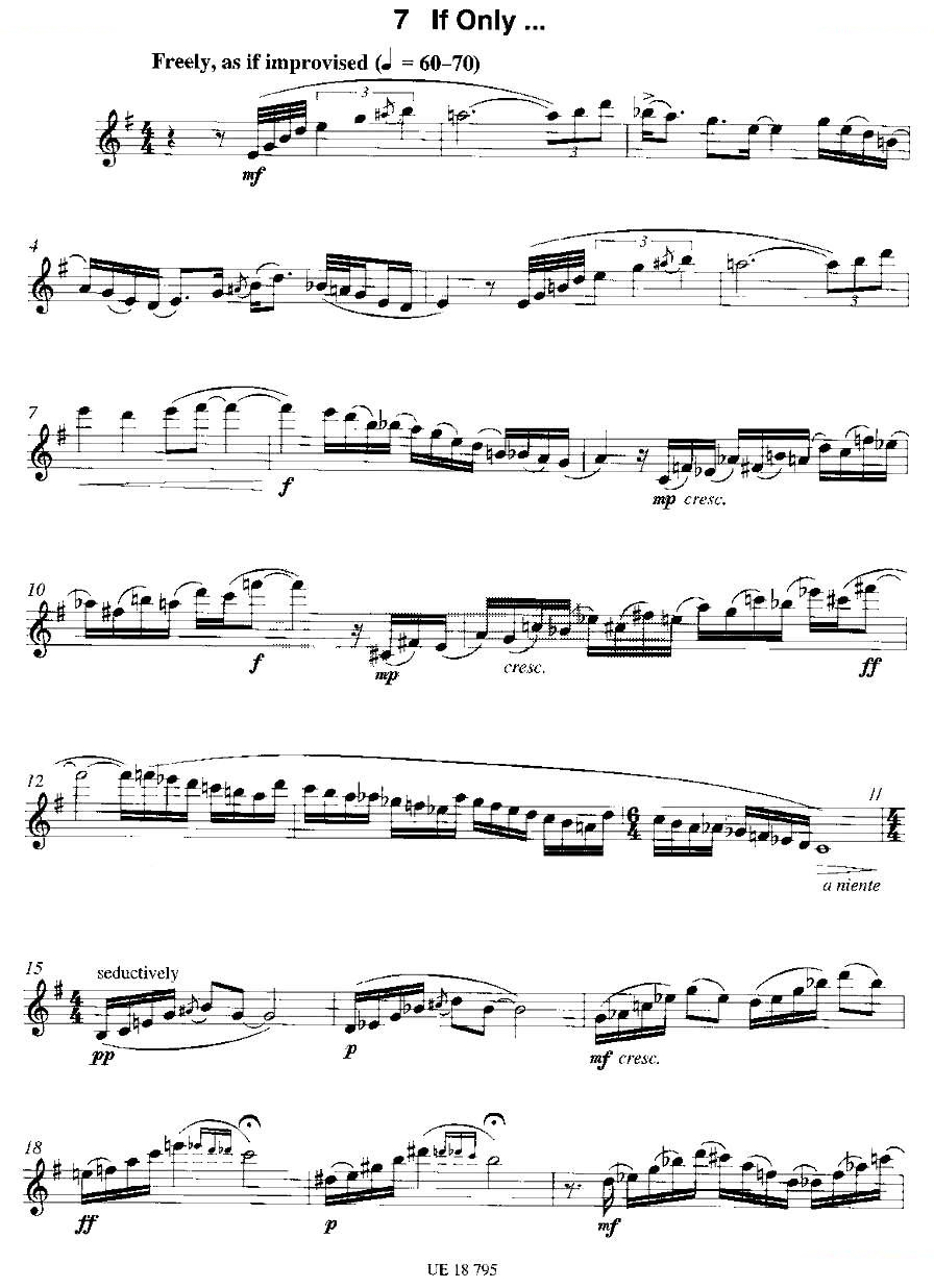 If Only（12首现代风格练习曲之7）