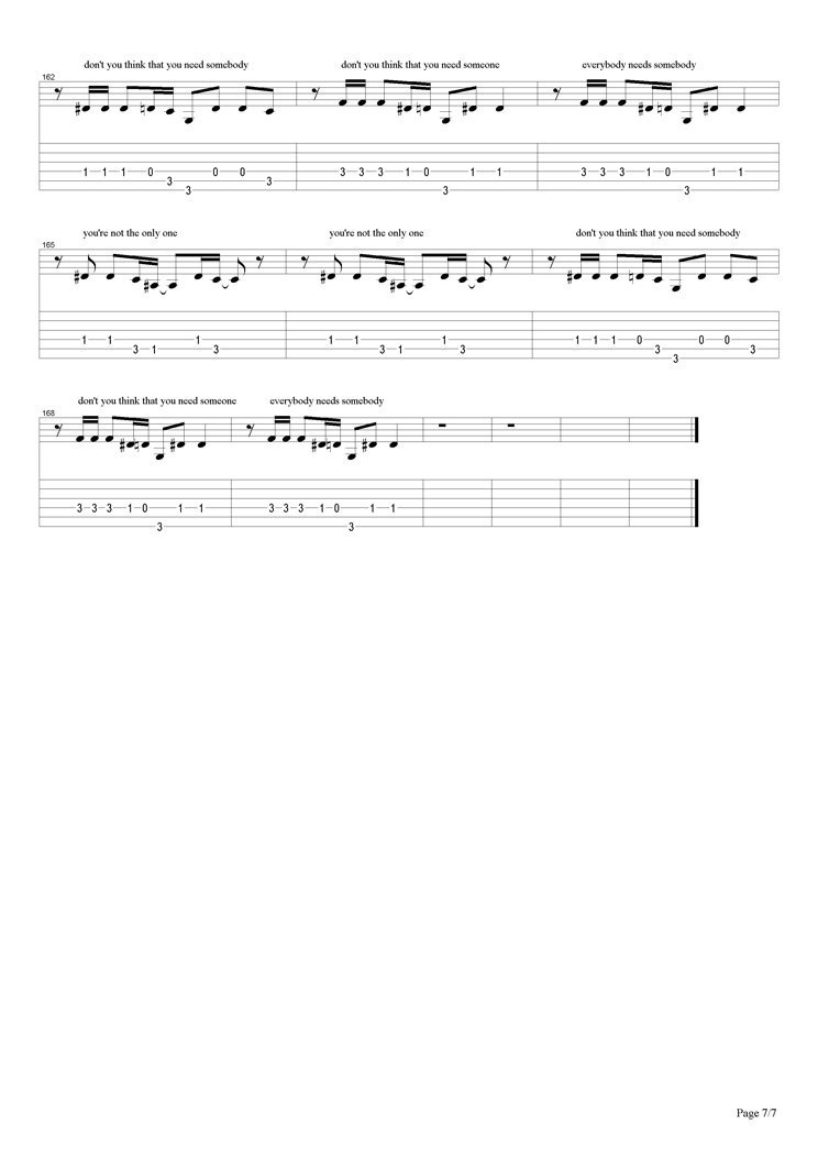 November Rain（good）