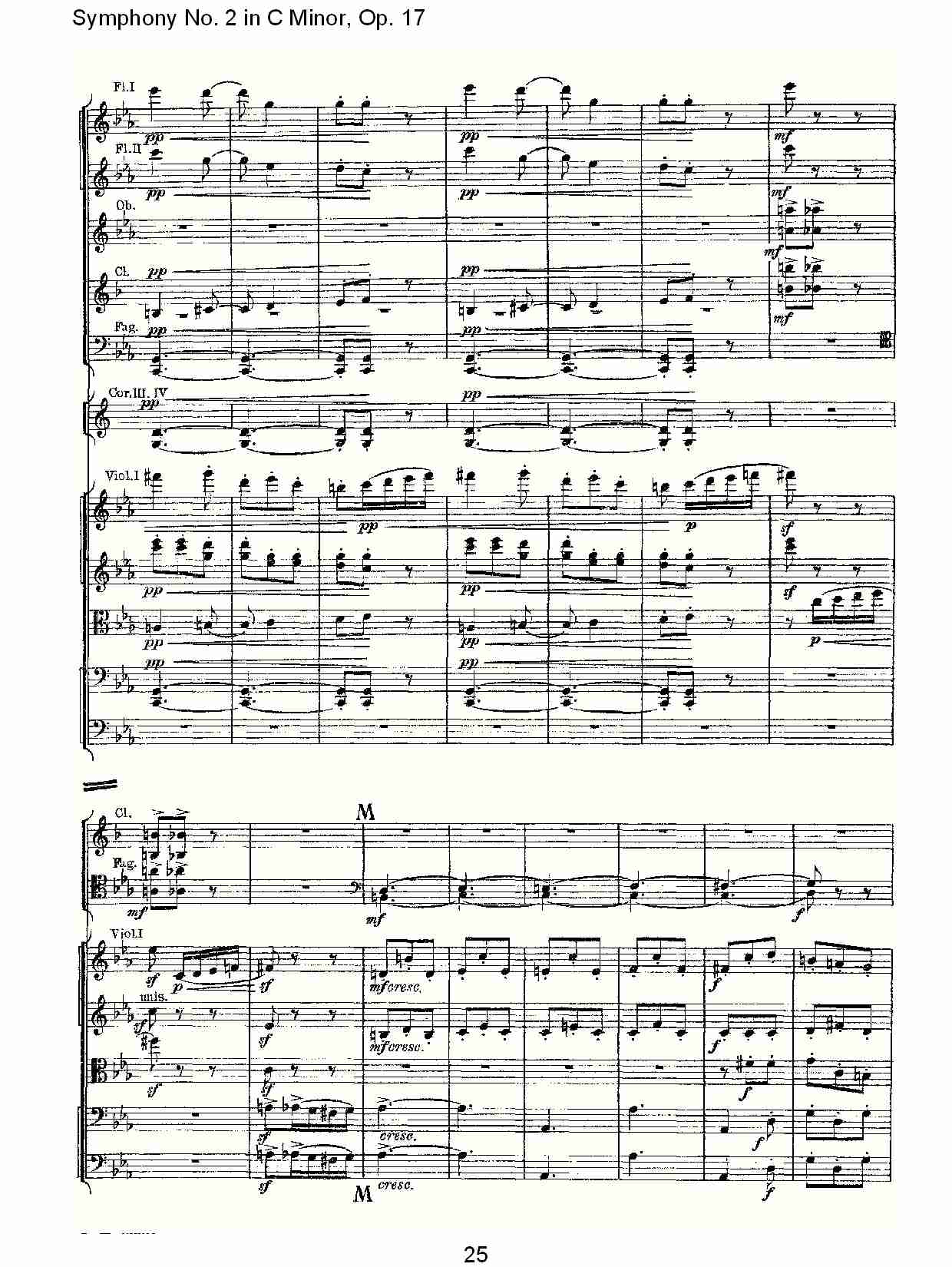 C小调第二交响曲, Op.17第三乐章（五）