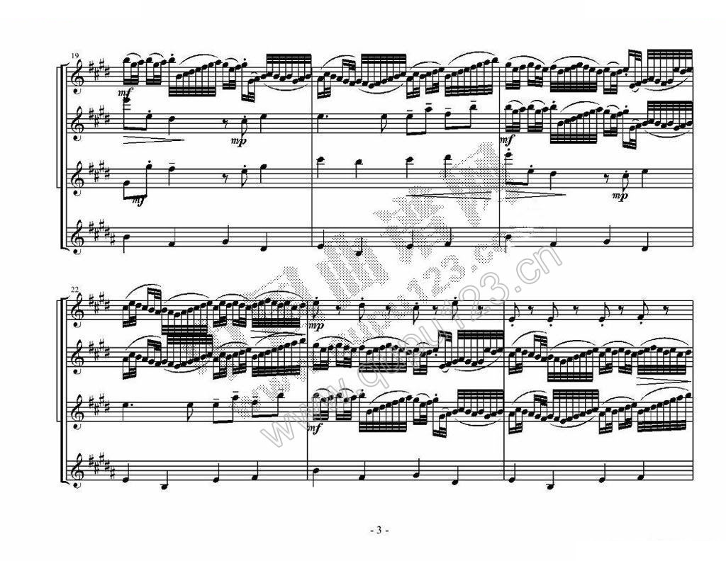 Kanon in D Dur（卡农四重奏）