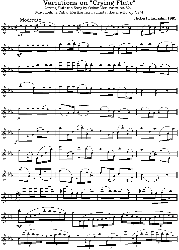 crying flute