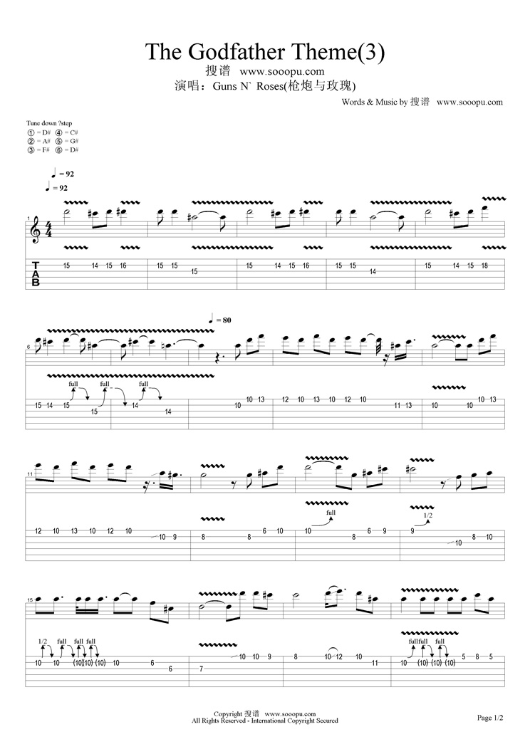 The Godfather Theme(3)