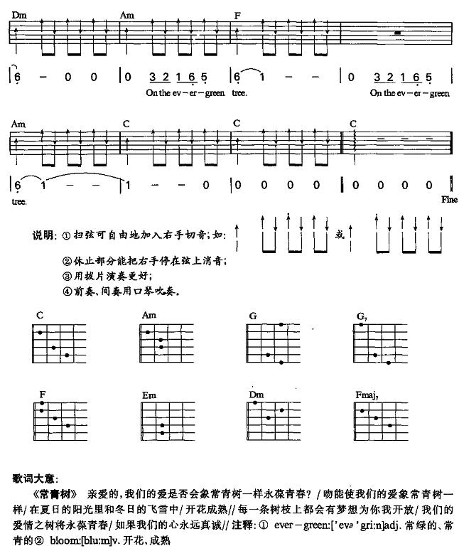 常青树