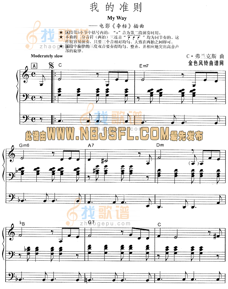 My way (我的准则)
