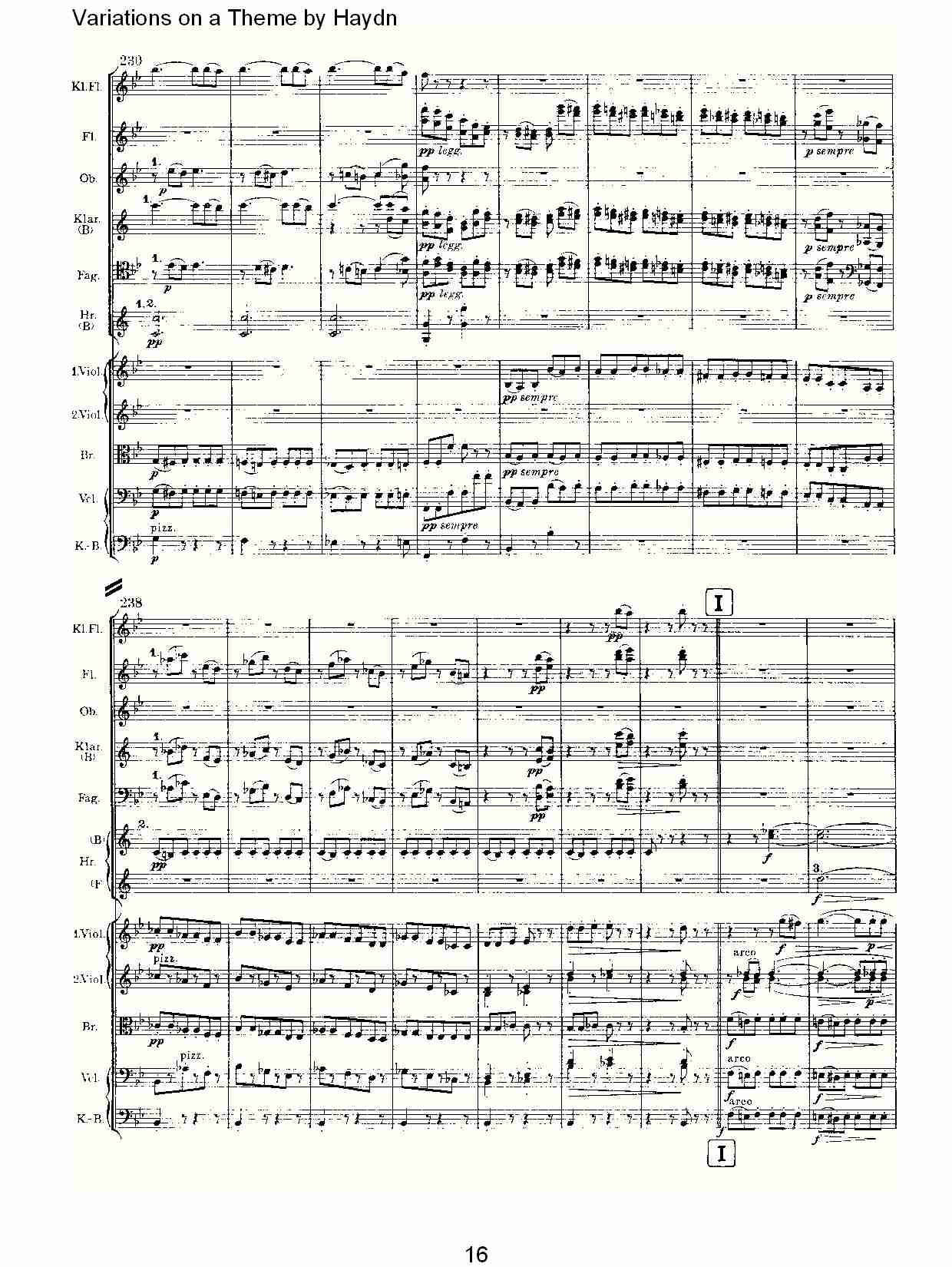 Variations on a Theme by Haydn   海顿主旋律变奏曲（四）