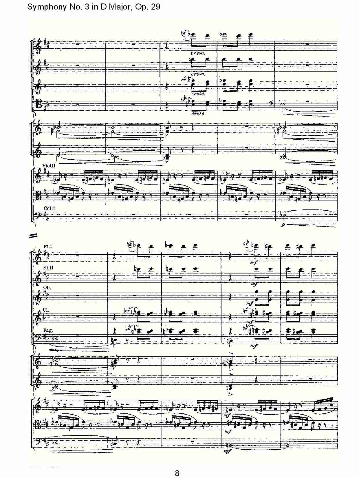D大调第三交响曲,  Op.29 第四乐章（二）