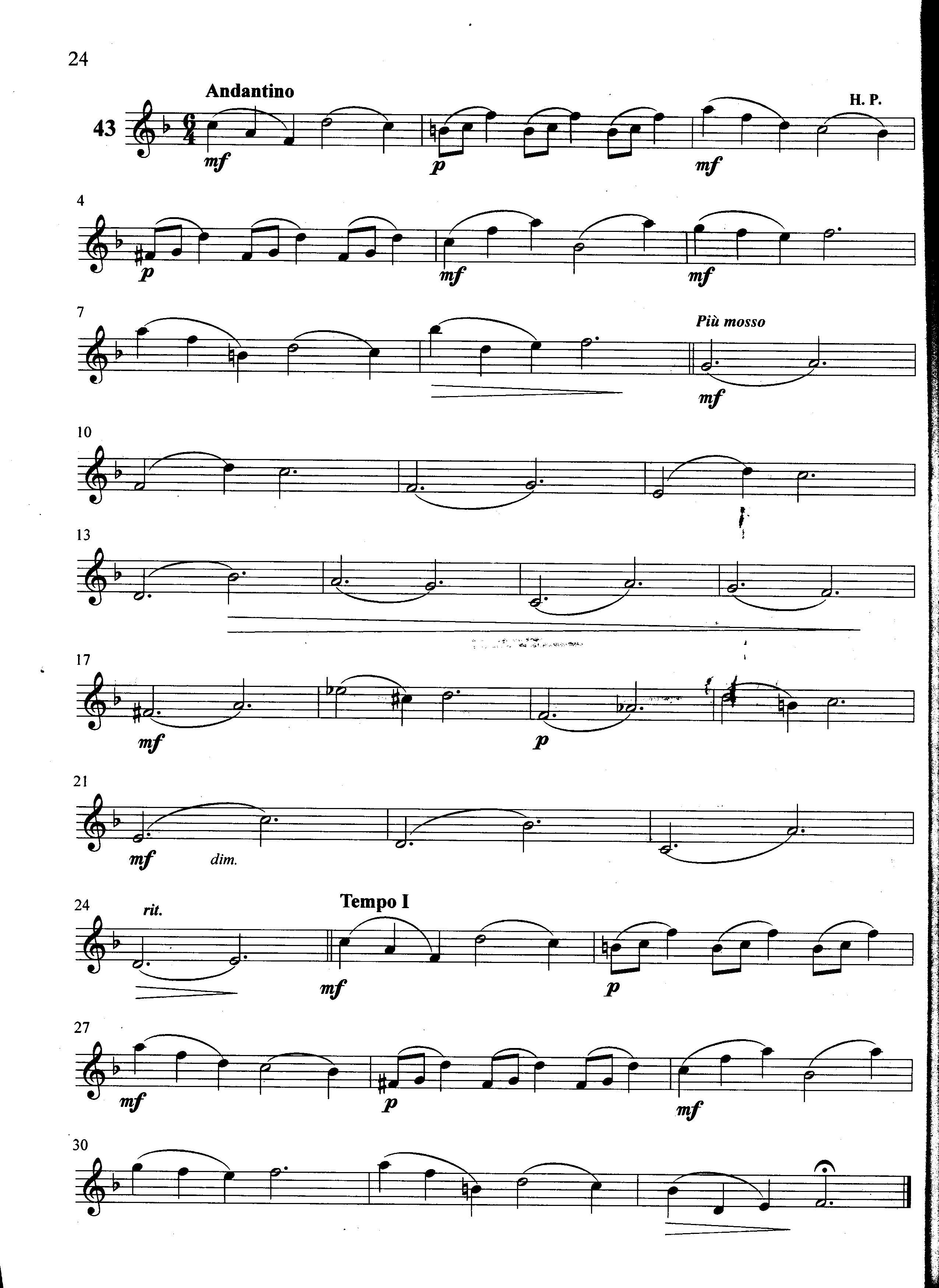 萨克斯管练习曲第100—024页