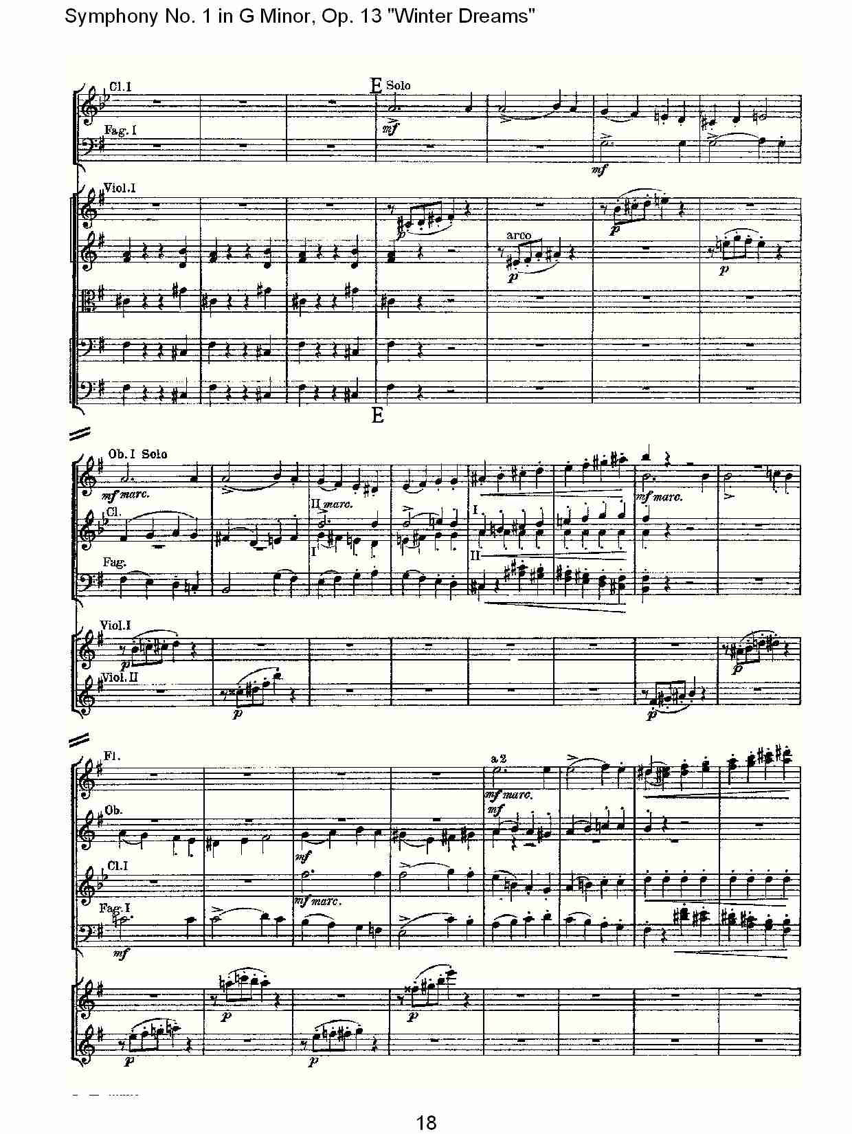 G小调第一交响曲,Op.13冬天的梦幻第四乐章（四）