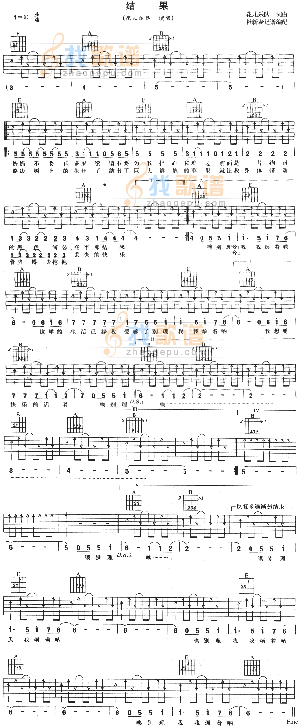 结果