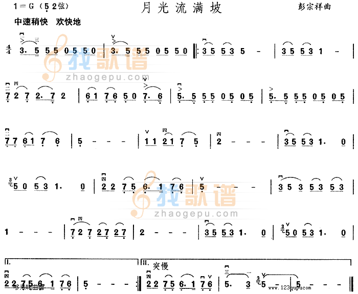 月光流满坡