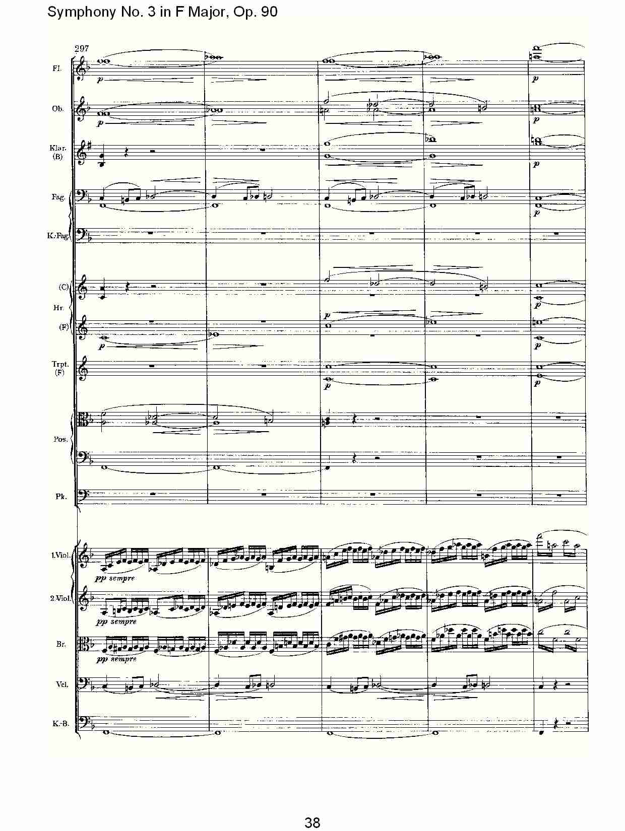 F大调第三交响曲, Op.90第四乐章（八）