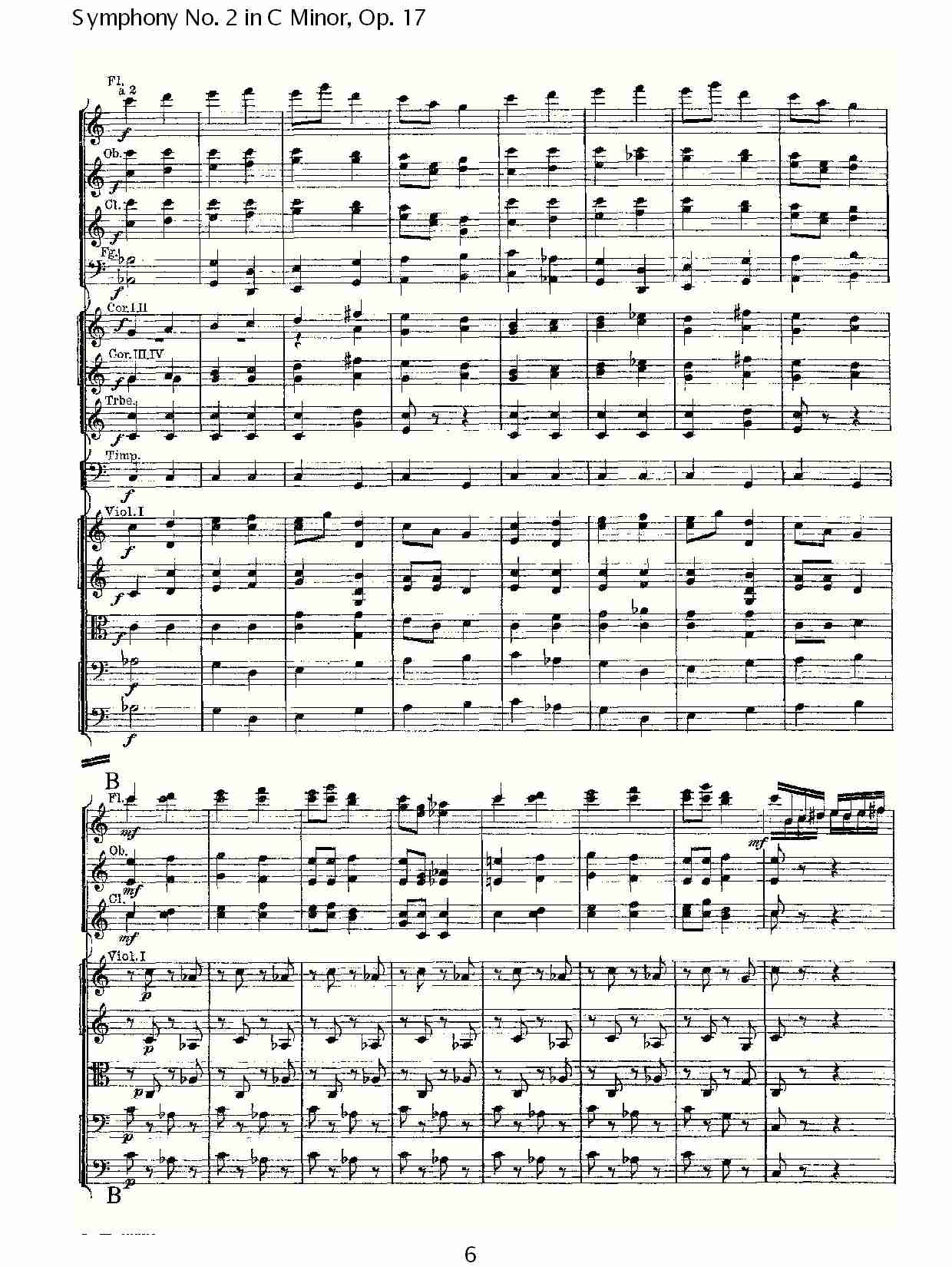 C小调第二交响曲, Op.17第四乐章（二）