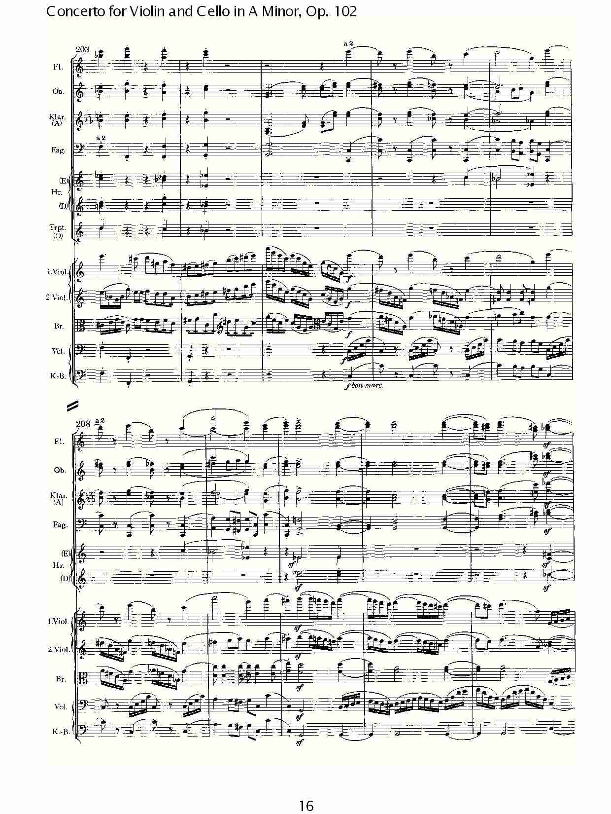 A小调小提琴与大提琴协奏曲, Op.102第一乐章（四）