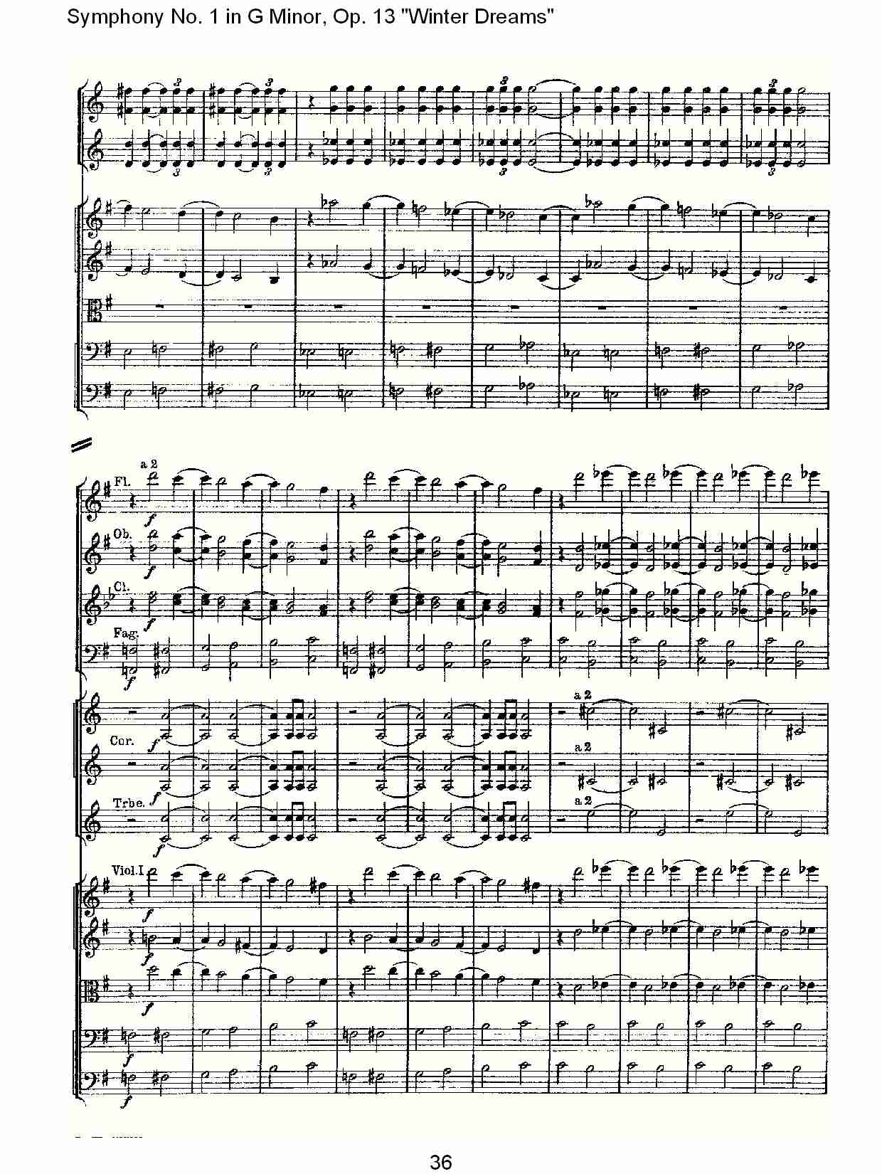 G小调第一交响曲,Op.13冬天的梦幻第四乐章（八）