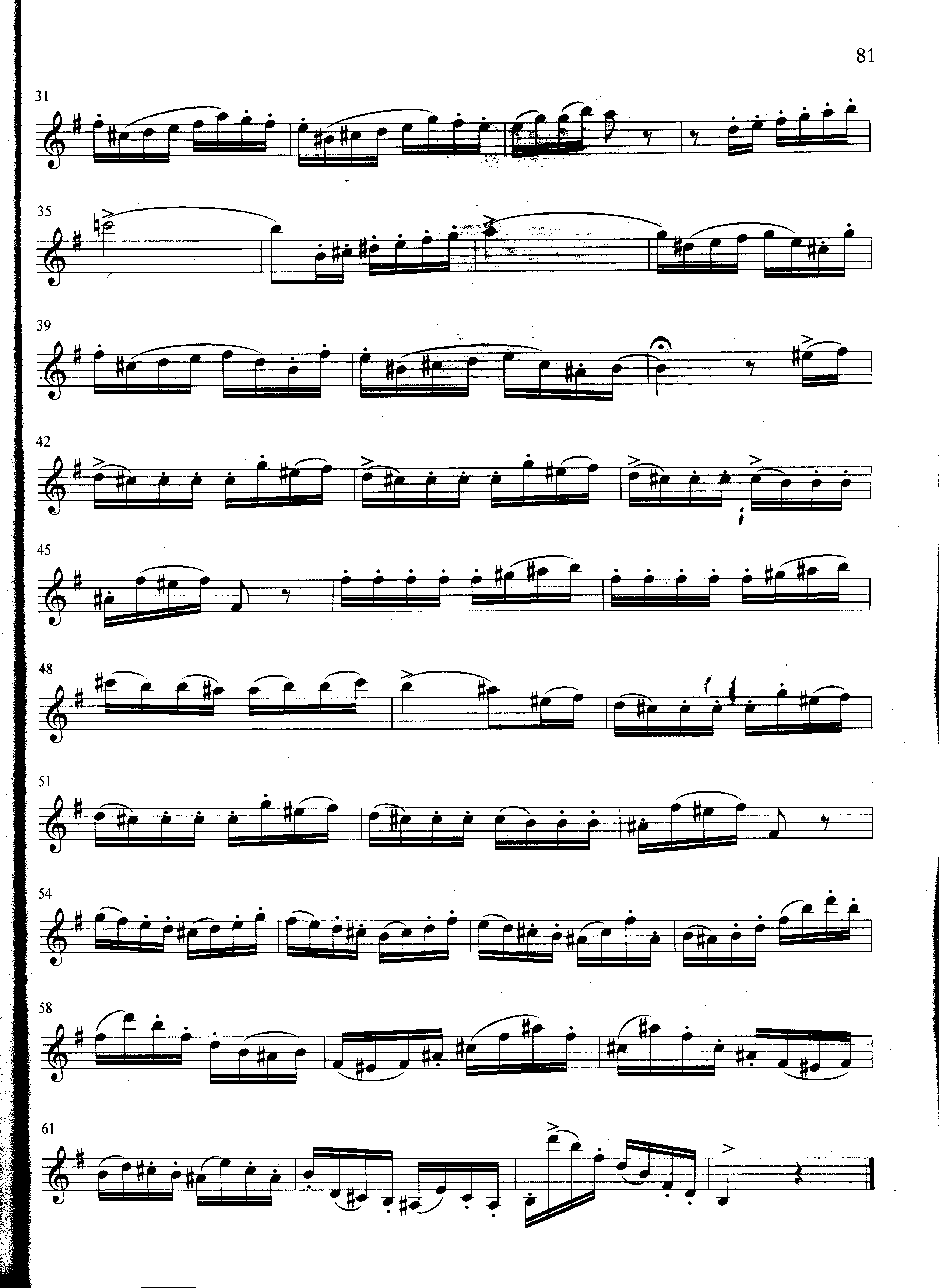 萨克斯管练习曲第100—081页