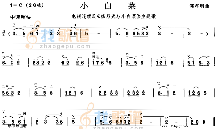 小白菜(杨乃武与小白菜主题歌)