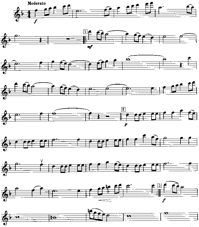 电影音乐〈音乐之声〉主题曲  （（美）罗杰斯）