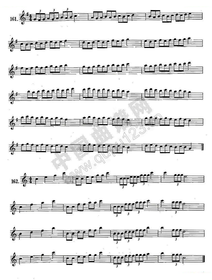 练习曲合集：27、三连音练习