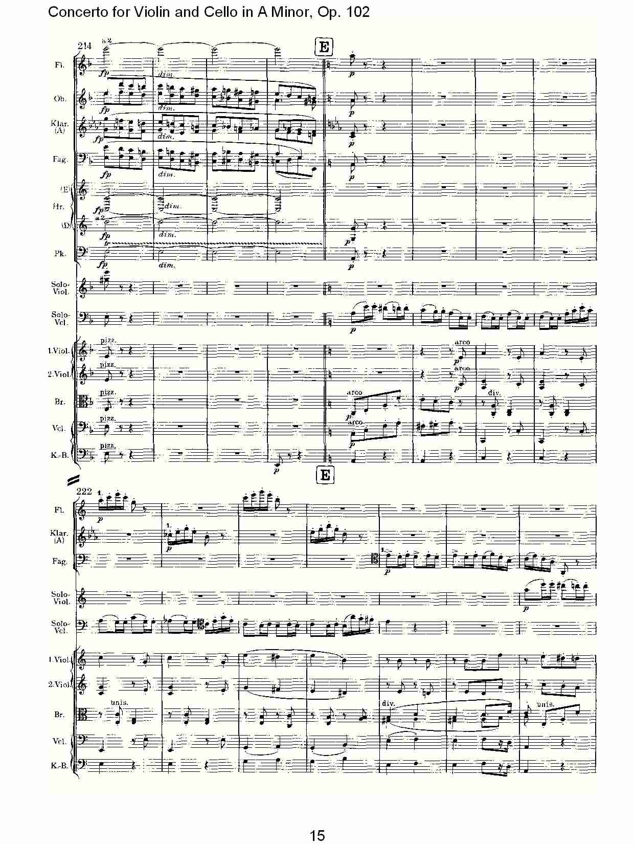A小调小提琴与大提琴协奏曲, Op.102第三乐章（三）