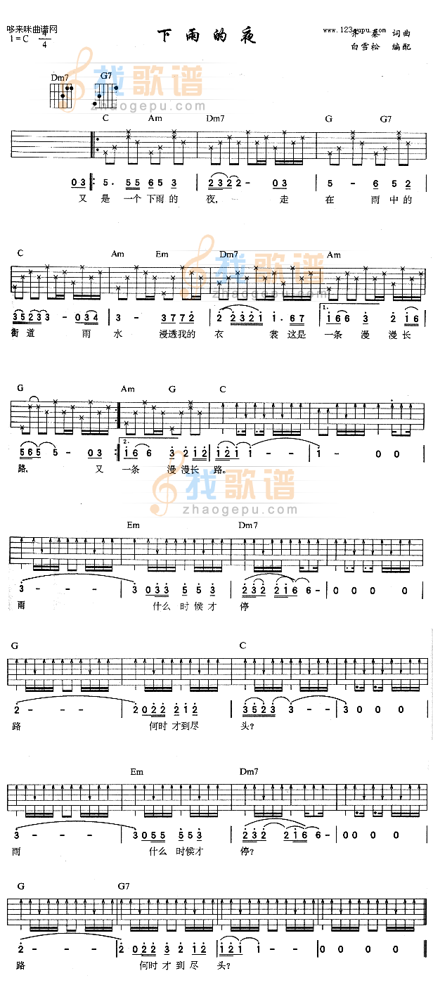 下雨的夜（齐秦）