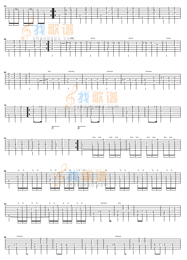 大霍塔舞曲（绝对经典）吉他谱( GTP 六)
