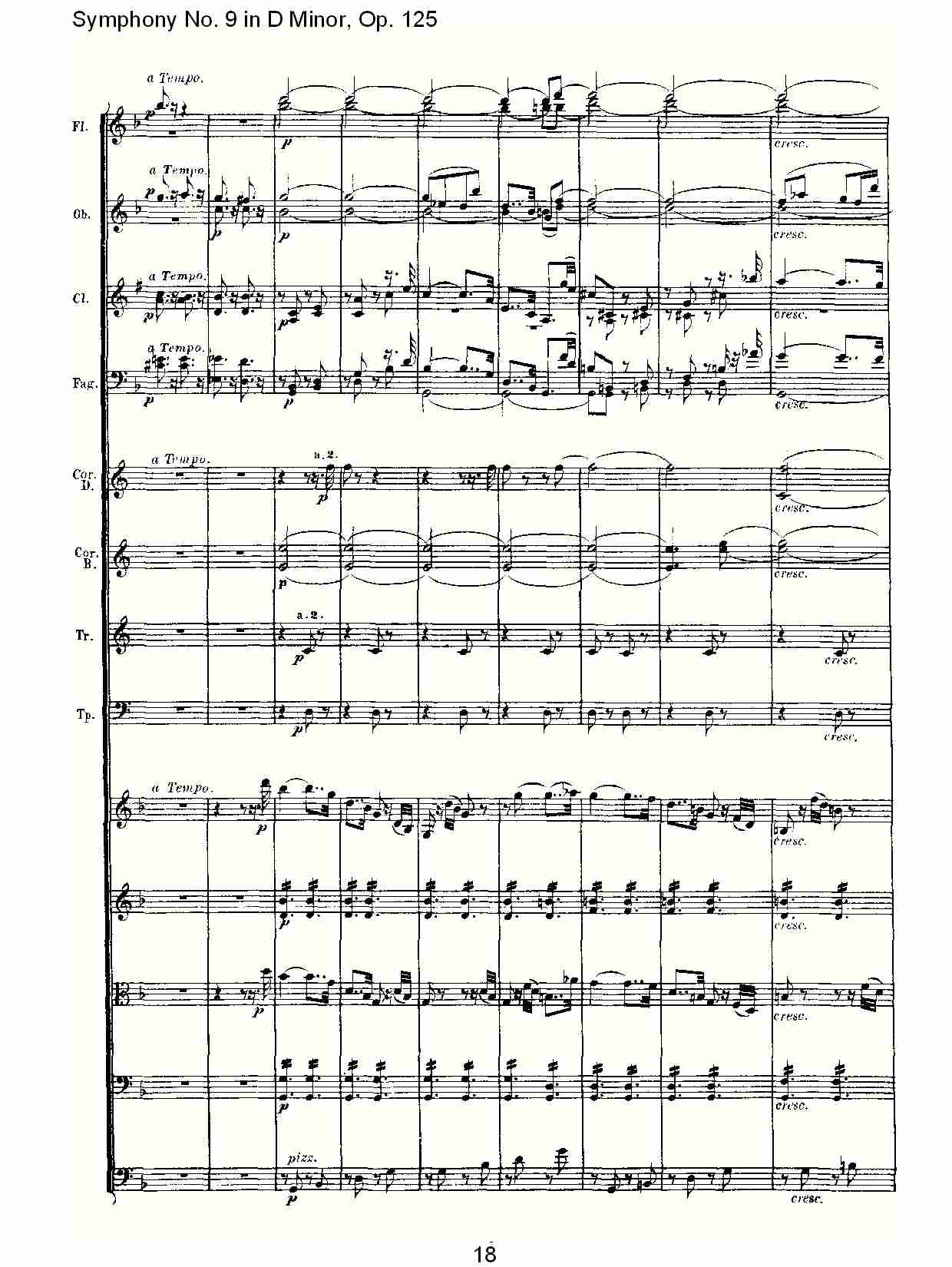 （D小调第九交响曲 Op.125）第一乐章（四）