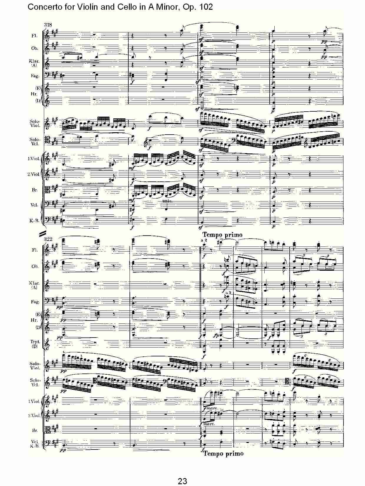 A小调小提琴与大提琴协奏曲, Op.102第三乐章（五）