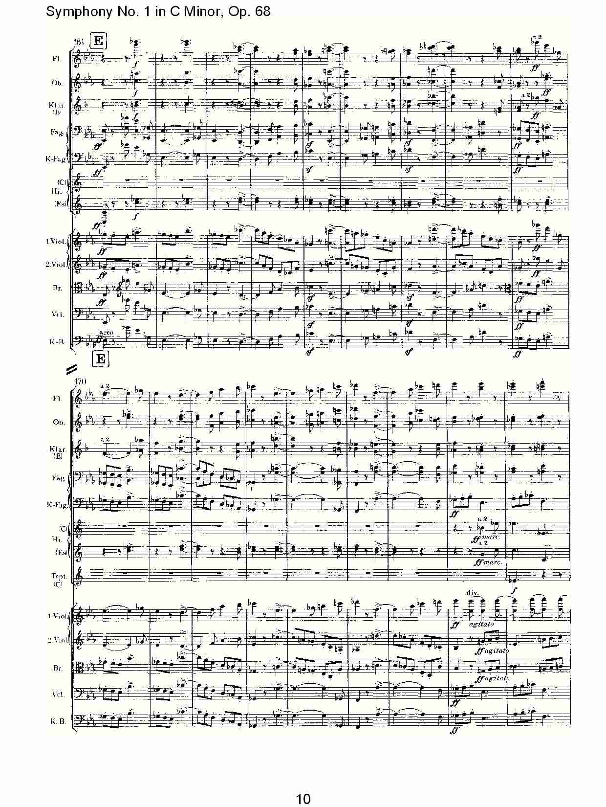 C小调第一交响曲, Op.68 第一乐章（二）.