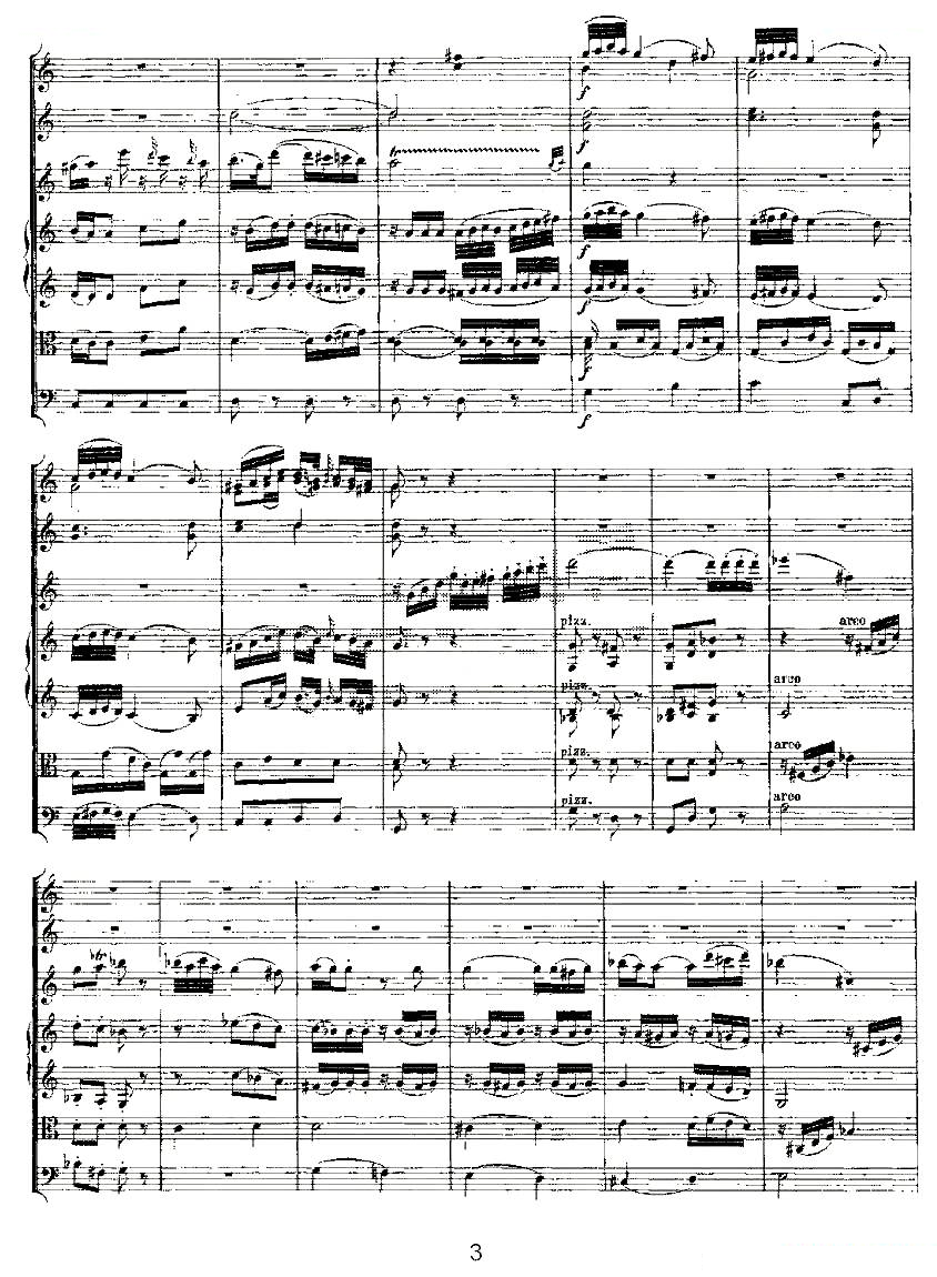 Andante in C for Flute, K.315（C大调长笛的行板、总谱）